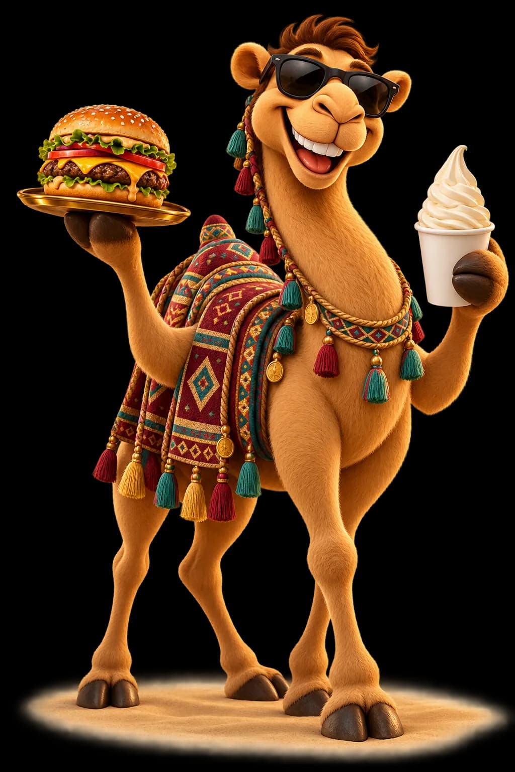 Camel Taste Mascot