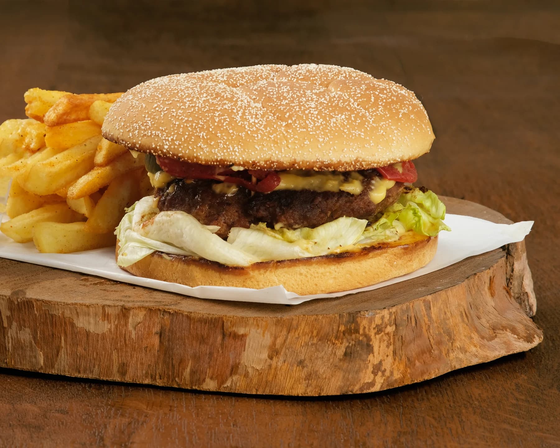 Hassan signature camel burger